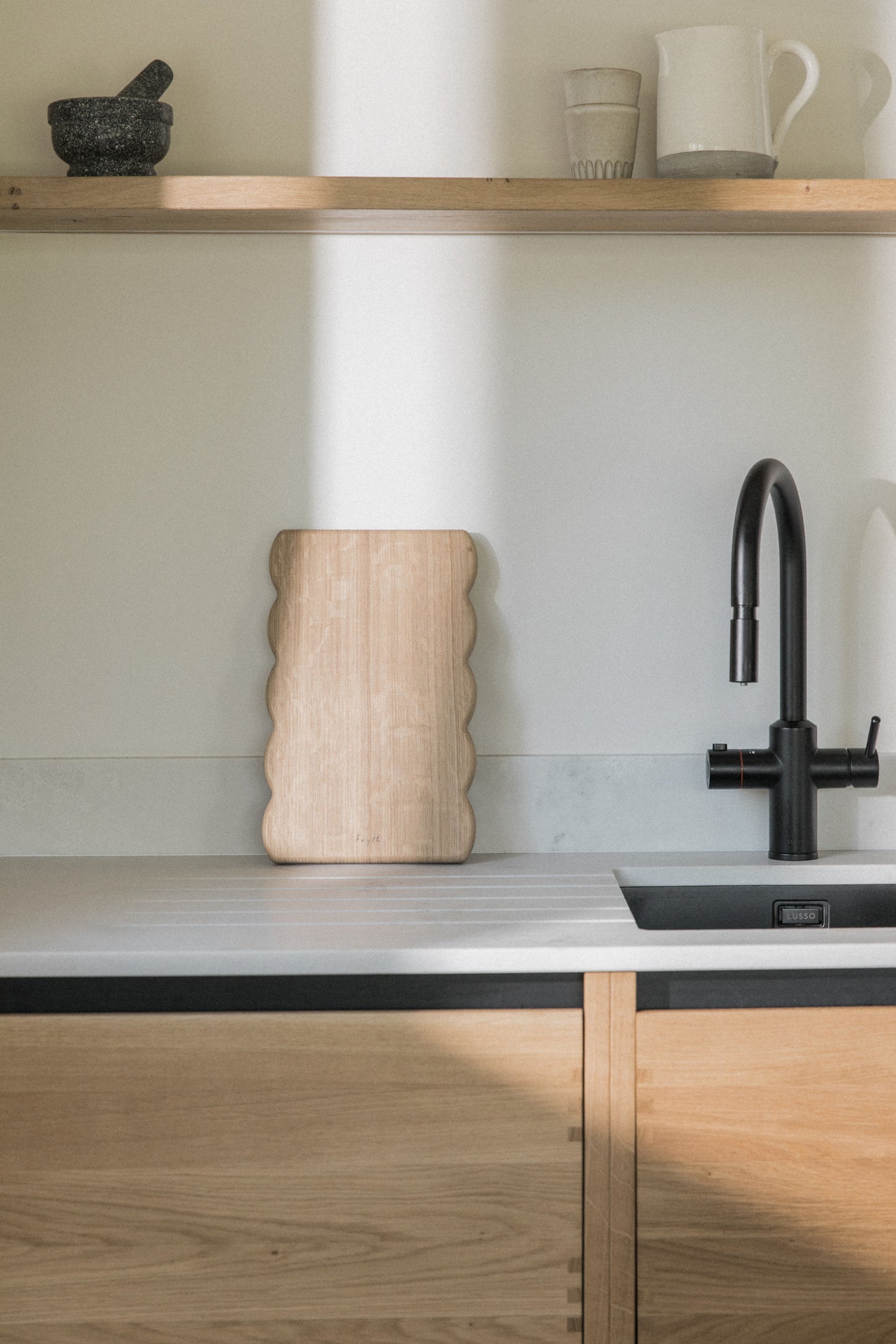 No.8 - Wavy wooden chopping Board