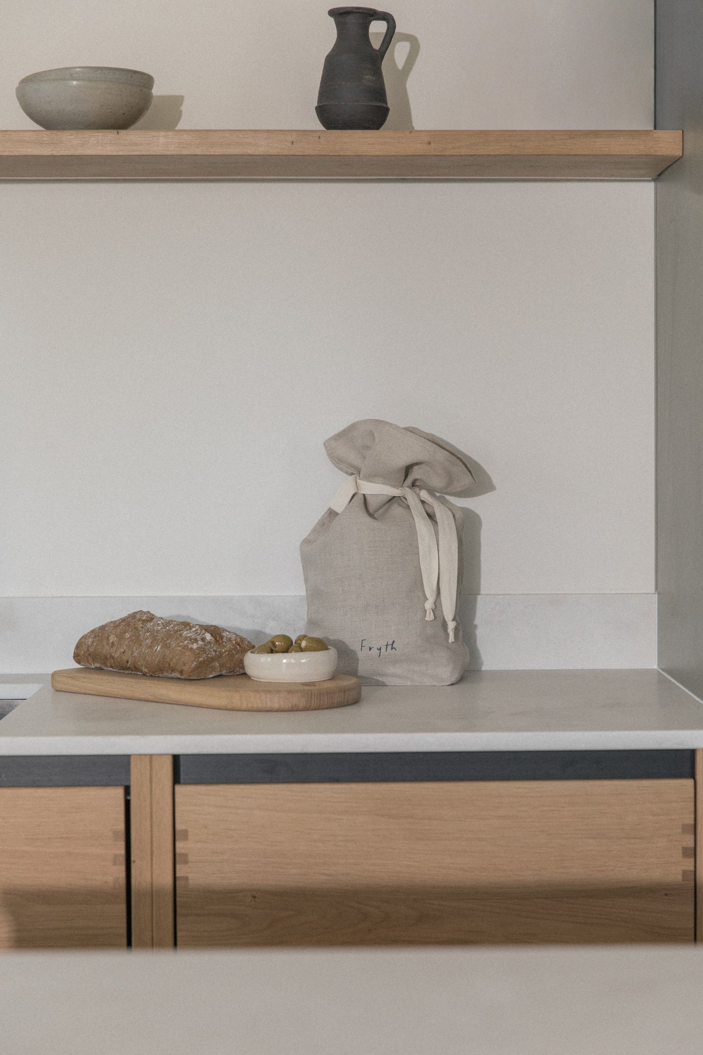 Linen Bread Bag