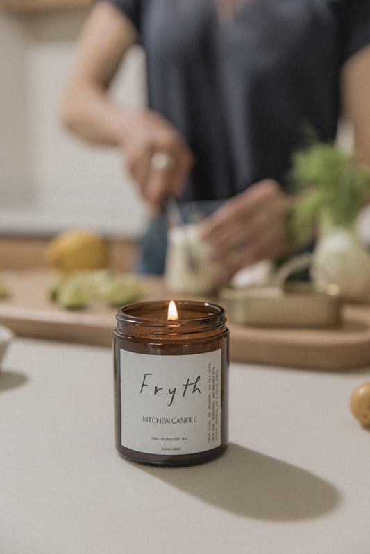 Introducing the Fryth Kitchen Candle: Savor the Moment