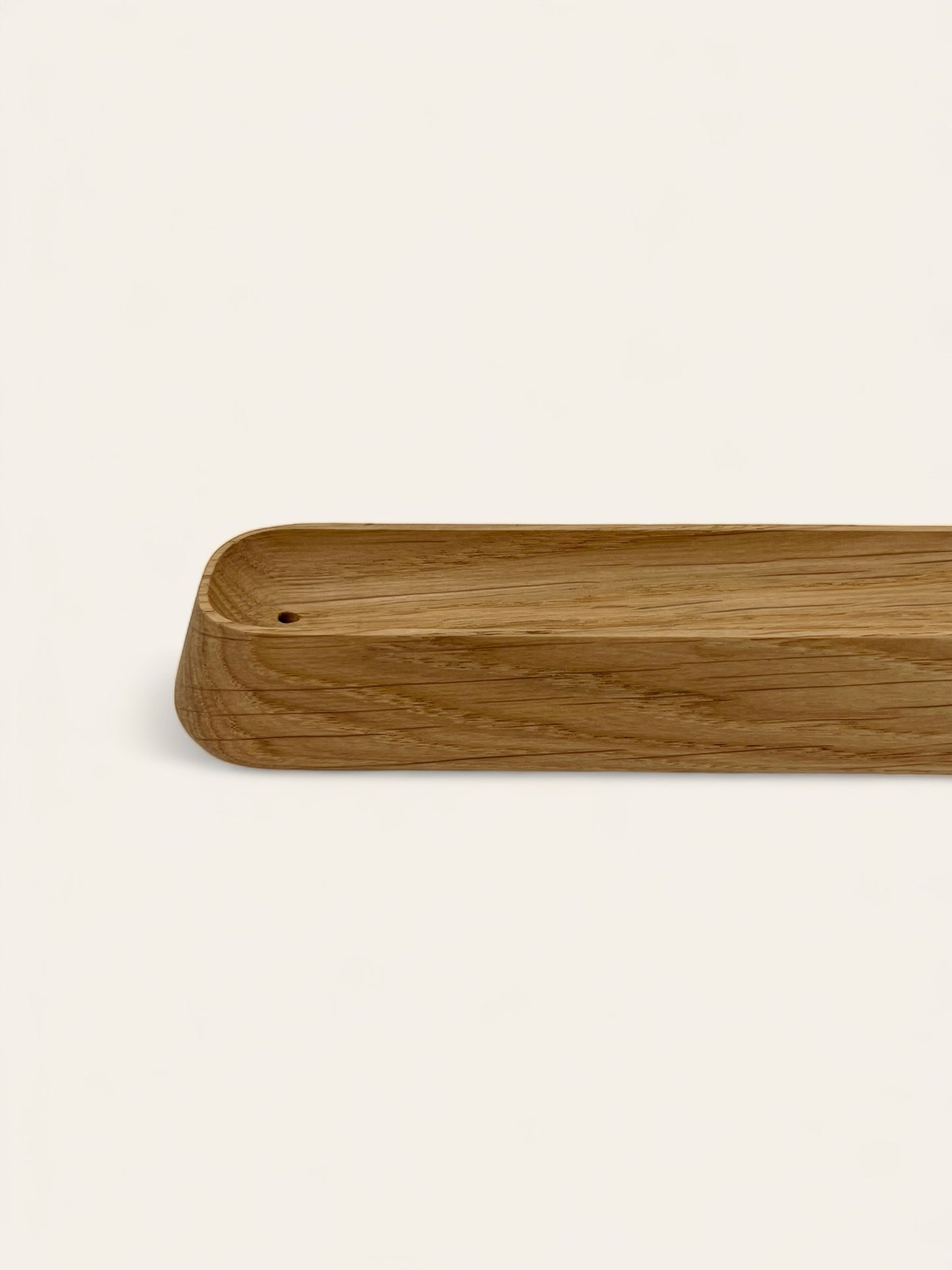 Wooden incense holder